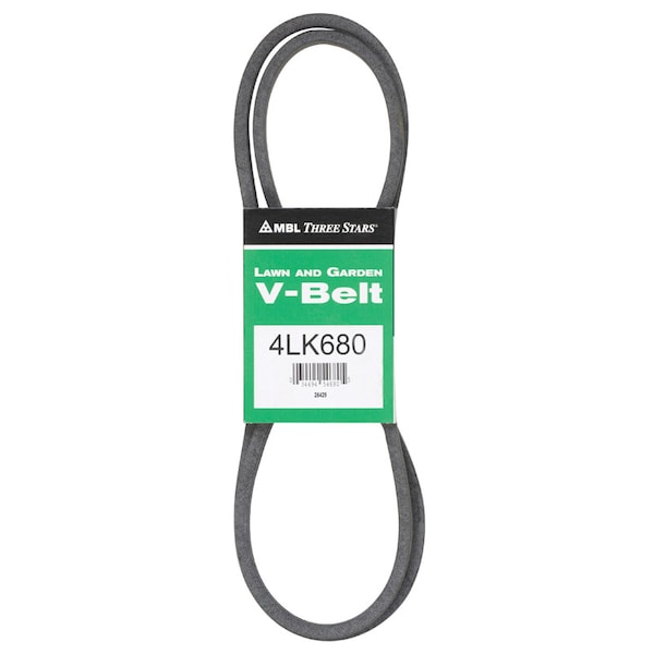 Mbl Mitsuboshi Super KB Standard V-Belt 0.5 in. W X 68 in. L For Riding Mowers 4LK680A - main